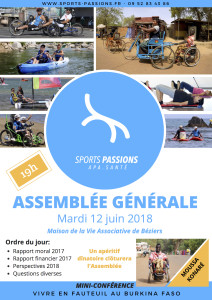 Invitation AG 12 juin 2018